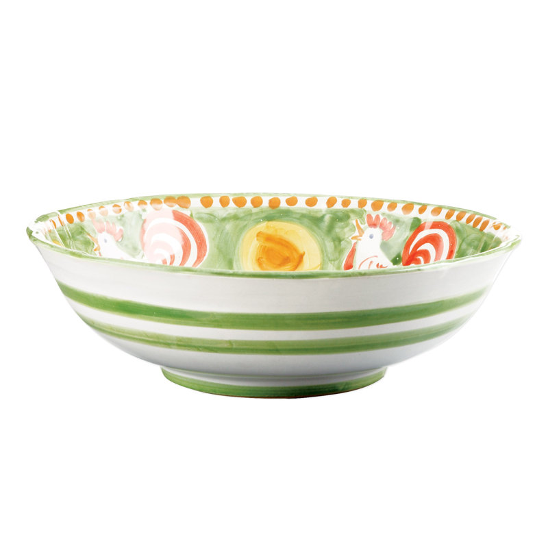 VIETRI Campagna Terracotta Serving Bowl