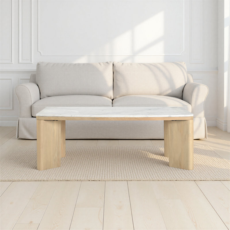 Merrick 48" Marble Coffee Table