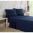 Ranforce Cotton Solid Bed Sheet Set-110435234-110435229