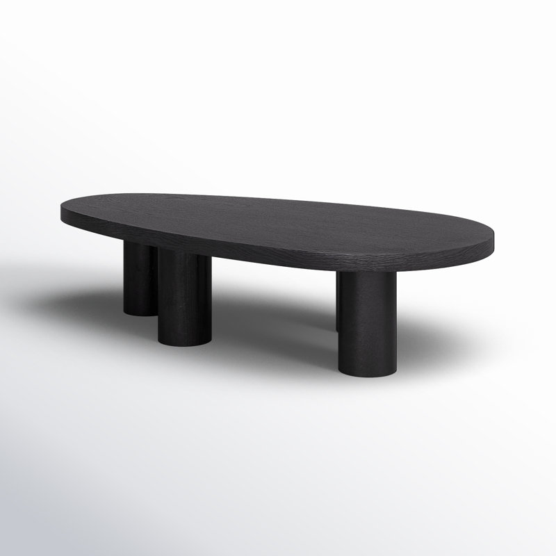 Beekman Solid Wood Coffee Table, Black
