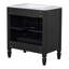 Meuble-lavabo de 30 po avec lavabo, deux portes avec tablette, charnières de porte à fermeture en douceur, style rétro-248203066
