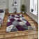 Drew Hand Tufted Grey/Purple Rug