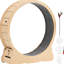 Roue d'exercice pour chat de 48 po en bois, tapis roulant avec tapis et tapis de chenille doux, pour l'intérieur jusqu'à 28 lb, aide à perdre du poids, chats de taille moyenne et grande, trousse d'accessoires facile à installer