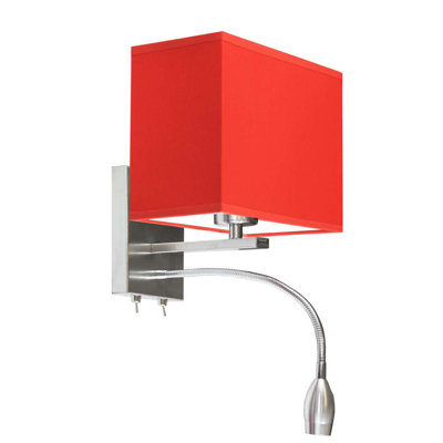 Audreena Steel Armed Sconce