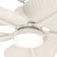 Casablanca 52 inch Coveview ENERGY STAR® Damp Rated Ceiling Fan with LED Light Kit and Wall Control and Handheld Remote-1198802828-1198802830