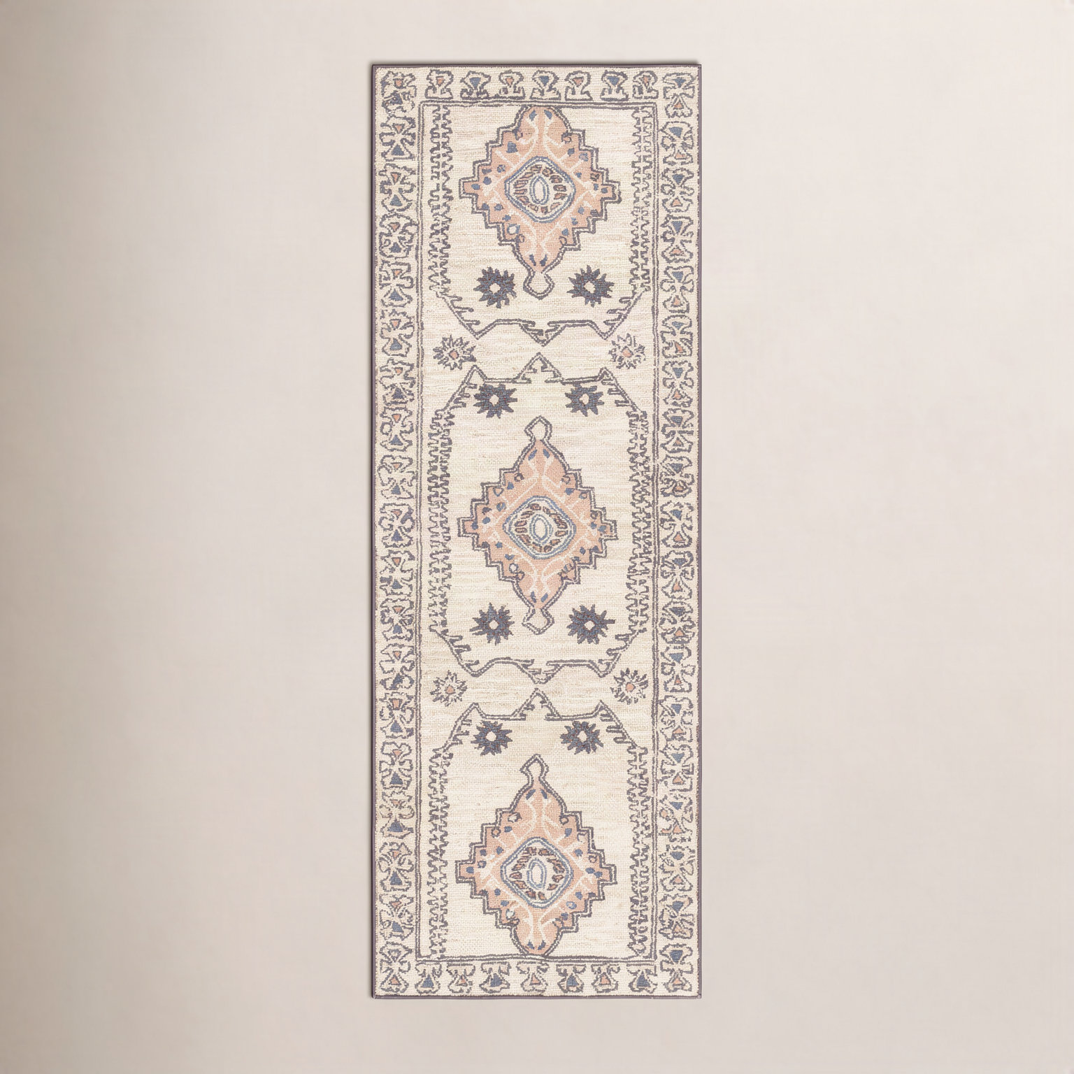 Moore Hand-Woven Oriental Rug, Runner 2'6" x 8'