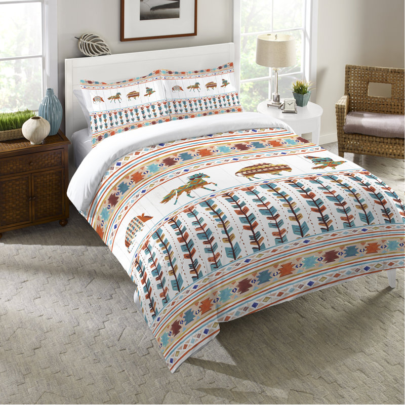 Southwest Vibes Microfiber / Microsuede Pillow Sham, Standard/Twin