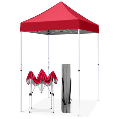 Pop Up Canopies 5 Ft W X 5 Ft D Metal Canopy