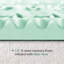Mousse à mémoire de forme surmatelas à cinq zones IDA-1753601022-1872044826-1872044827