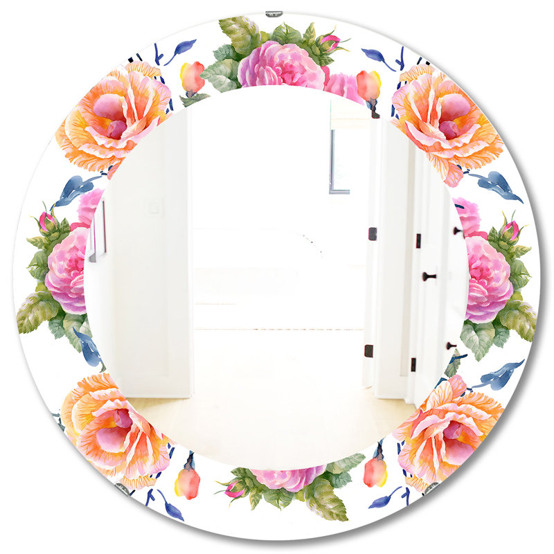 Miroir mural Blossom 34, H 31,5 po x l po