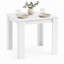 Melamine Dining Table with Chunky Legs for Kitchen Dining Room Furniture-507383907-507383909