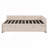 Upholstered L-Shaped Daybed with Pop Up Trundle-1101416235