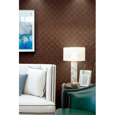 Panneau mural en vinyle auto-adhésif 28 "x 28" Falkirk Jura II