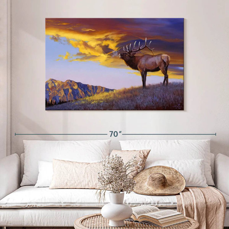 Brampt Reveille, 32" H x 48" W