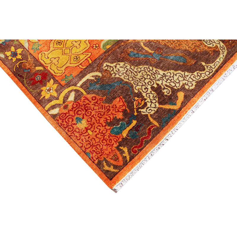 Wool Oriental Area Rug, Rectangle 12' x 15'