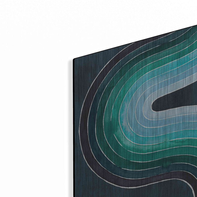 «Mid Century Current II» par Grace Popp, H 12 po x l 12 po