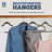 Velvet Non-Slip Standard Hanger-98295424