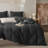 100% Waffle Weave Cotton Duvet Cover Set-135266602-135266594