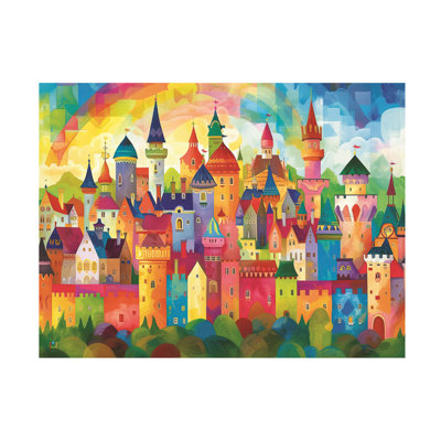 Michael David Ward Fairy Tale Castles Canvas Art