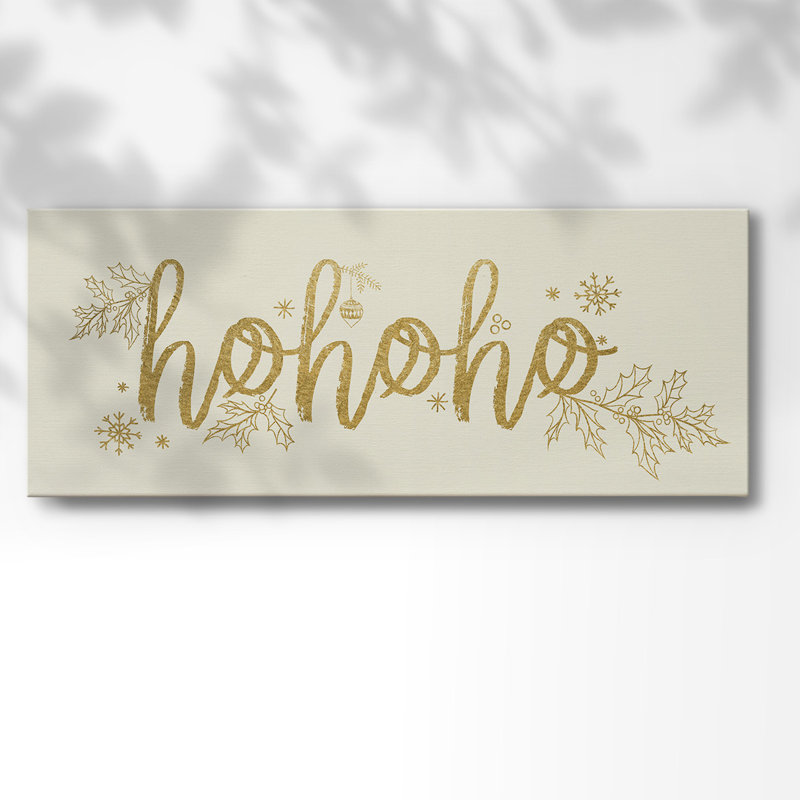 Golden HOHOHO, H 12 po x l 30 po x P 1,5 po