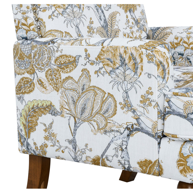Chaise d'appoint Farmhouse French Country, Jaune terreux