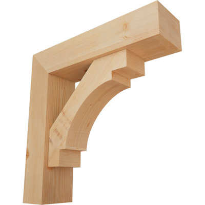 Merced Block Bracket w/ Offset Brace