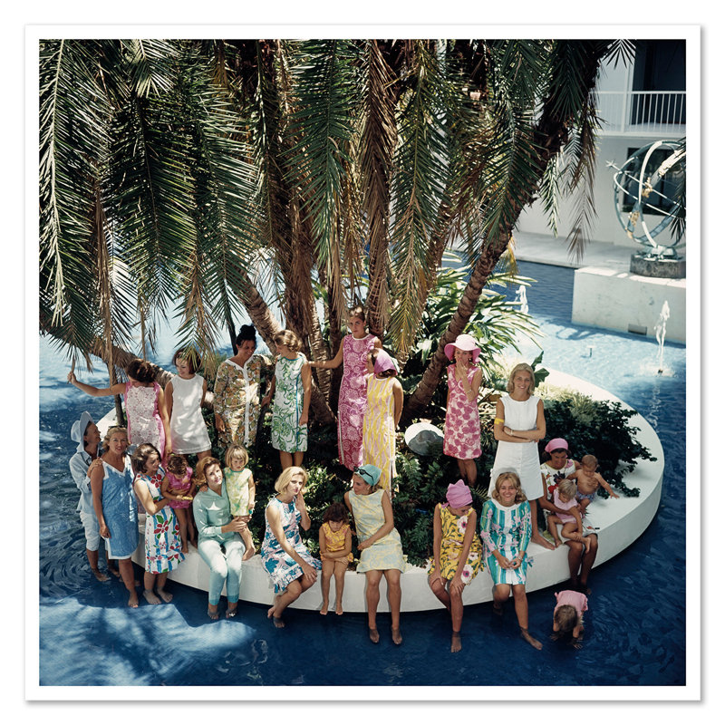 Getty Images, "Lily Pulitzer And Her Designs", Slim Aarons, January 1, 1964 Print by Slim Aarons, Does Not Apply