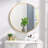 Bhagwanaram Aluminum Framed Round Wall Mirror-1128057860-1128057883
