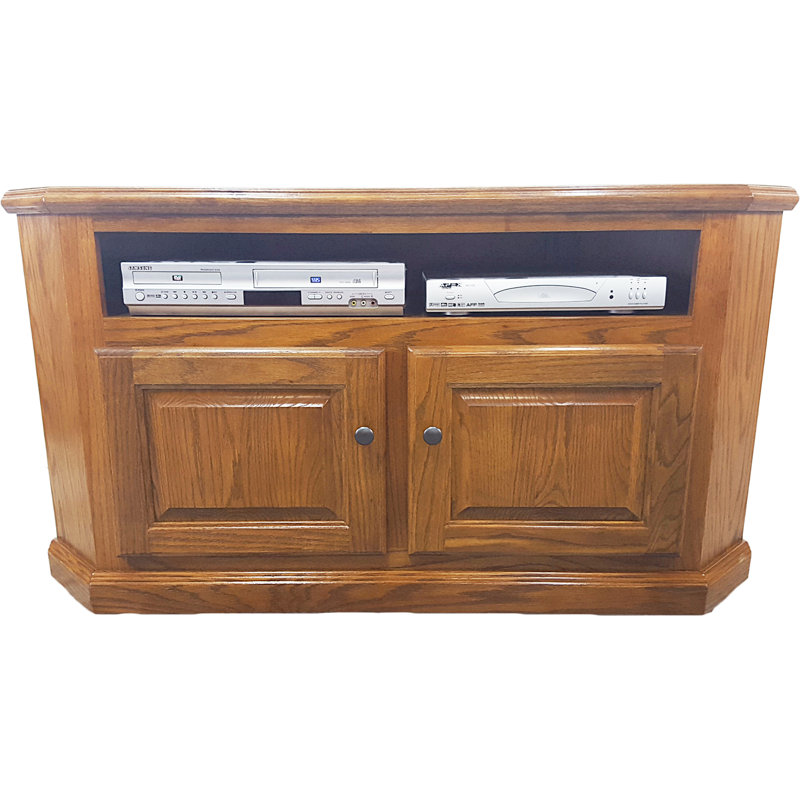 Cloninger Unfinished Corner TV Stand for TVs up to 50", Medium