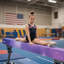 Poutre réglable Balane pour enfants, poutre de gymnastique de 8 pi, poutres de plancher hautes et basses de 5 hauteurs réglables pour tous les niveaux de gymnastique, équipement de gymnastique professionnel pour la maison et le centre de gymnastique, Galaxy