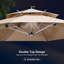 Parasol suspendu en porte-à-faux 10 pi Jennet, beige-1814893294