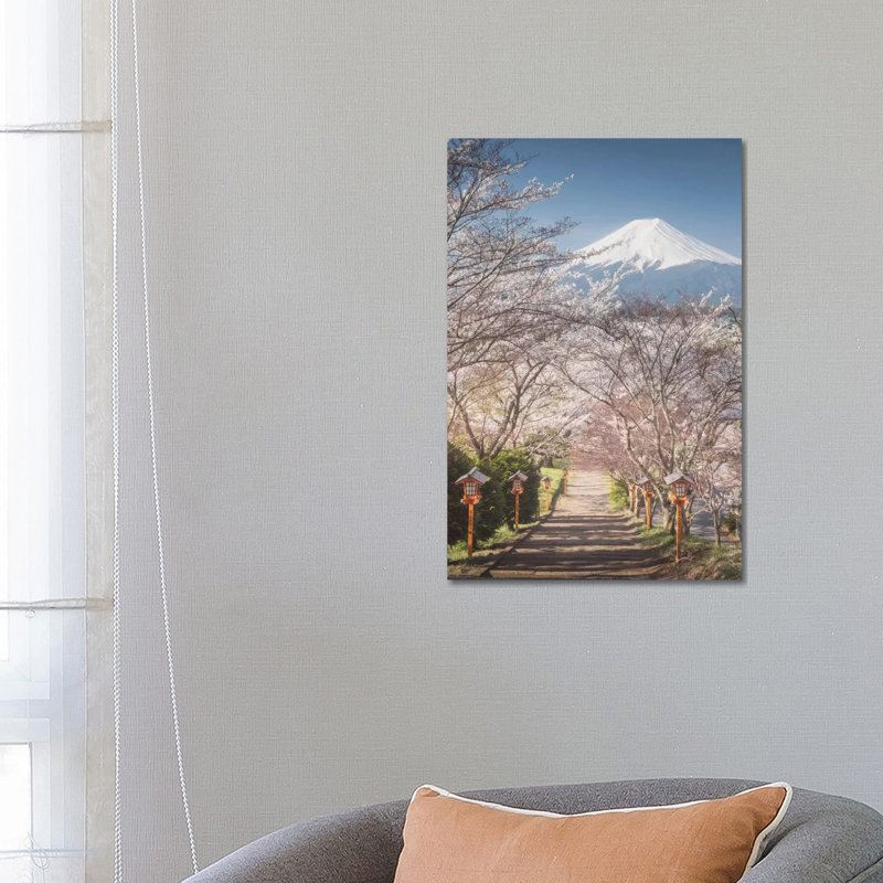 Spring in Japan I 1 Piece Wall Art on Canvas, 66.04 cm H x 45.72 cm W x 1.91 cm D, Wrapped Canvas
