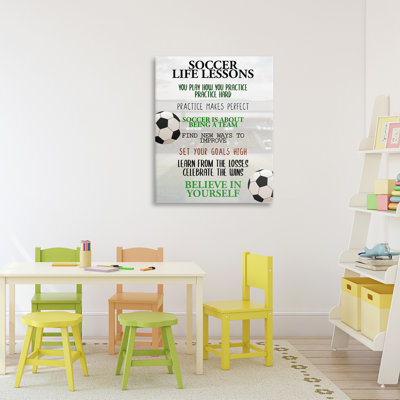 «Soccer Life Lessons», conception de Kim Allen