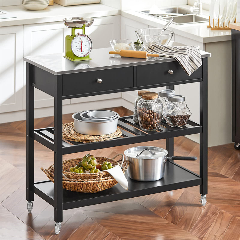 Nehemyah Kitchen Cart