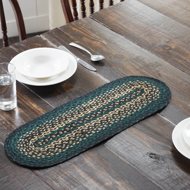 Pine Grove Jute Runner, 24" x 8"