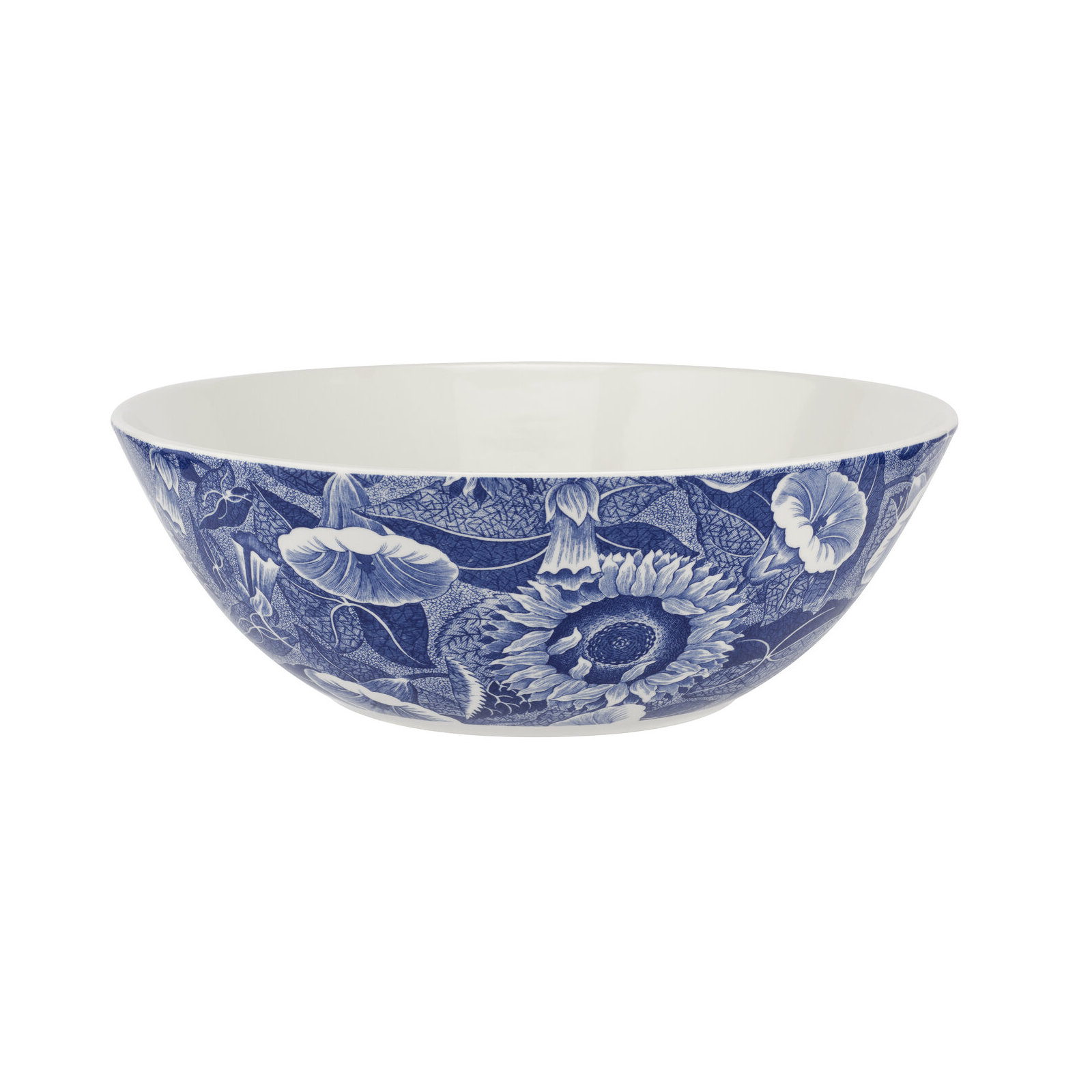 Spode Blue Room Salad Bowl 10.5" Sunflower