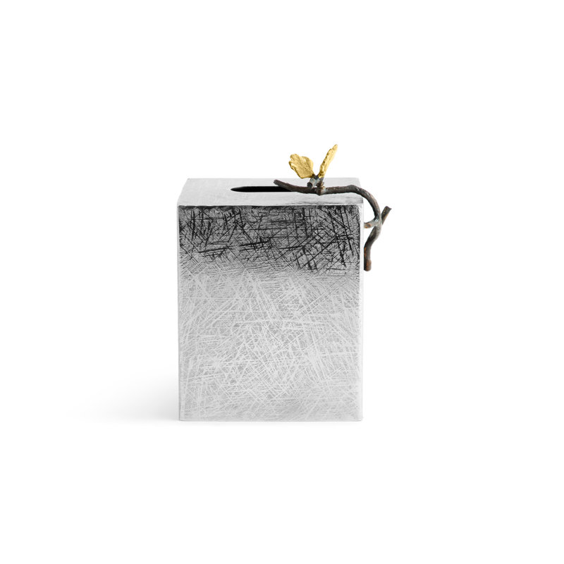 Butterfly Ginkgo Tissue Box Cover