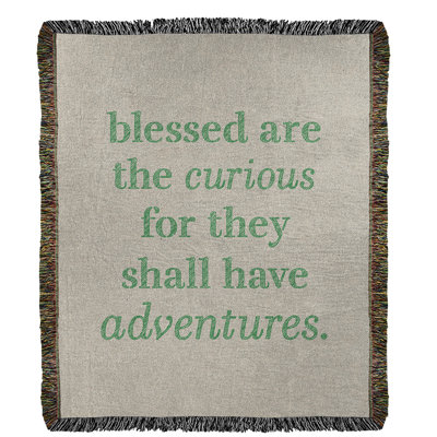 Hand Woven Throw Blanket