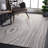 Chineme Hand Tufted Wool Abstract Rug-1467627228