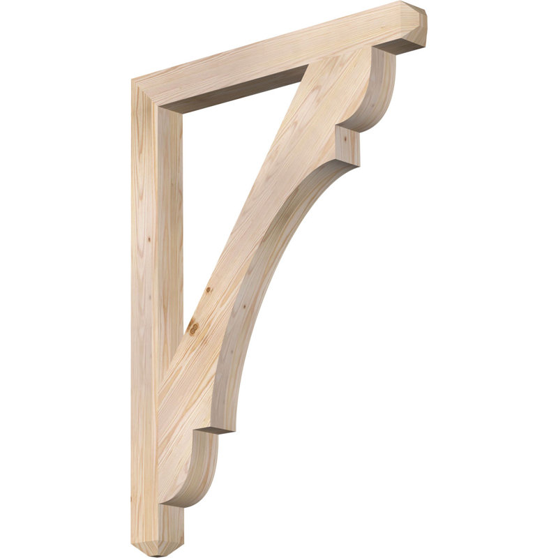Support pour artisan olympique, Douglas (lisse), 46"H x 3.5"W x 34"D