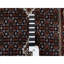 Tapis de couloir noir en laine et en soie noué à la main 2 pi 5 po x 16 pi 10 po G63939