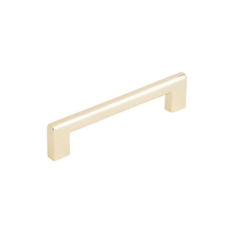 Emtek Trail Cabinet Pull 6" cc, 5", Unlacquered Brass
