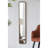47" X 8" Full Length Mirror With Antique Gold Metal Frame, Long Mirror For Hallway Living Room Bedroom Bathroom