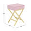 Table de bout, table d'appoint rectangulaire avec un tiroir