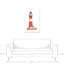 Phare rouge sur toile-1352020743