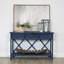 54'' Wide 3 Drawer Rattan Wood Sideboard-50119548