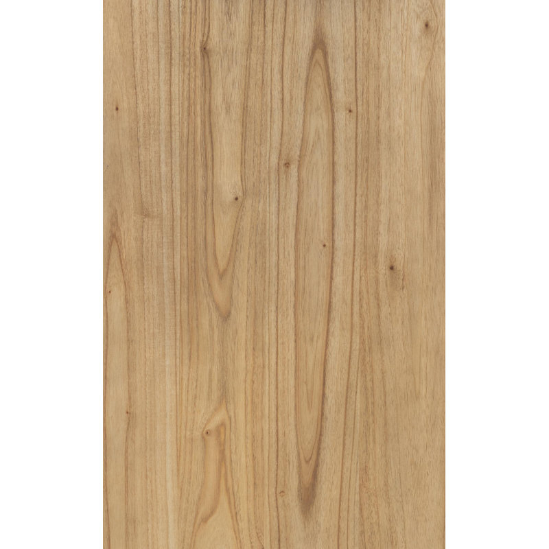 Crédence (4 portes, 2 fenêtres en verre avec rondelles, 1 tiroir, 4 tablettes / 1 tablette réglable), Tanné