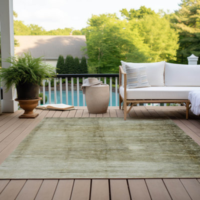 Tapis intérieur / extérieur Floressa avec envers antidérapant