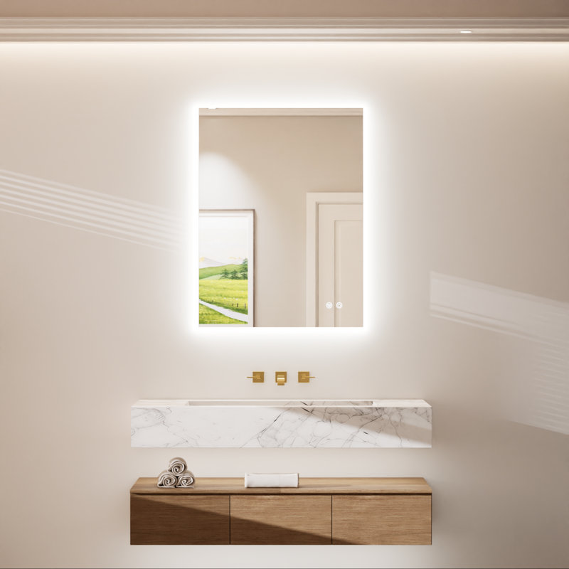 Miroir de salle de bain Armadale, 24 po x 32 po