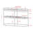 Arlayne 48'' Glass Top Console Table